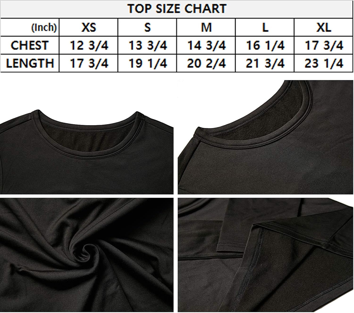 DEVOPS Boys 2-Pack Thermal Shirts Compression Long Sleeve Tops with Fleece Lined: Clothing