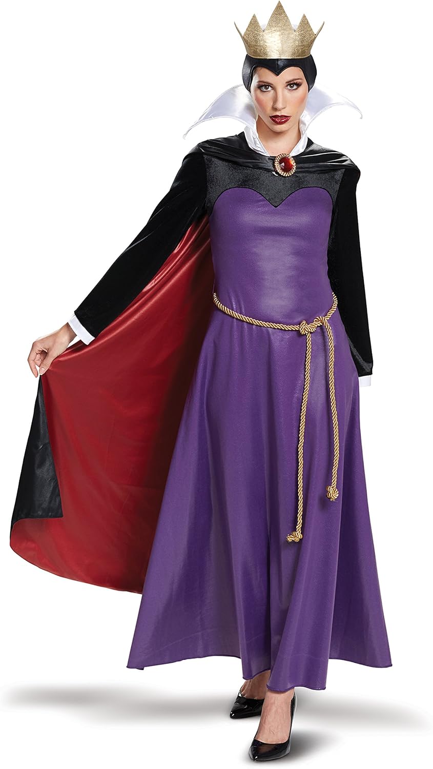 Amazon 白雪姫 王妃 衣装 コスチューム イーヴィル クイーン 大人女性用 Deluxe サイズm コスプレ 仮装 通販