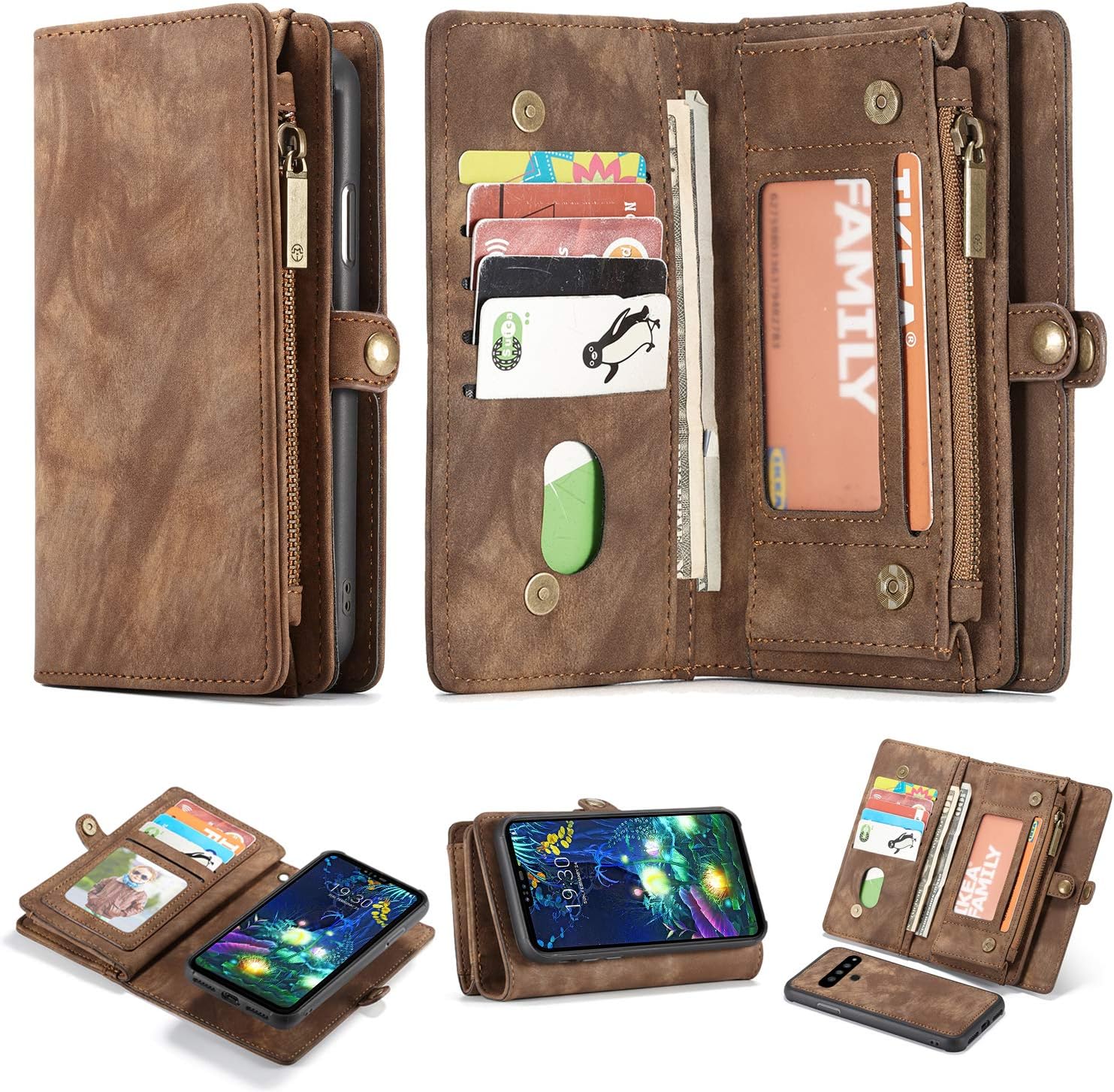 Best lg v50 case card holder