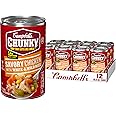 Campbell's Chunky Soup, Savory Chicken with White and Wild Rice Soup, 18.8 Oz Can (Case of 12)