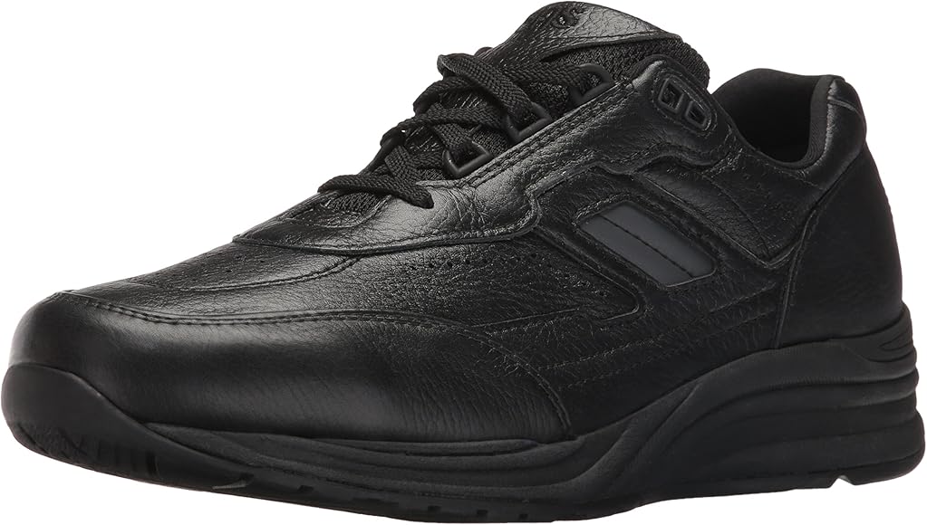 sas journey mens black leather shoes