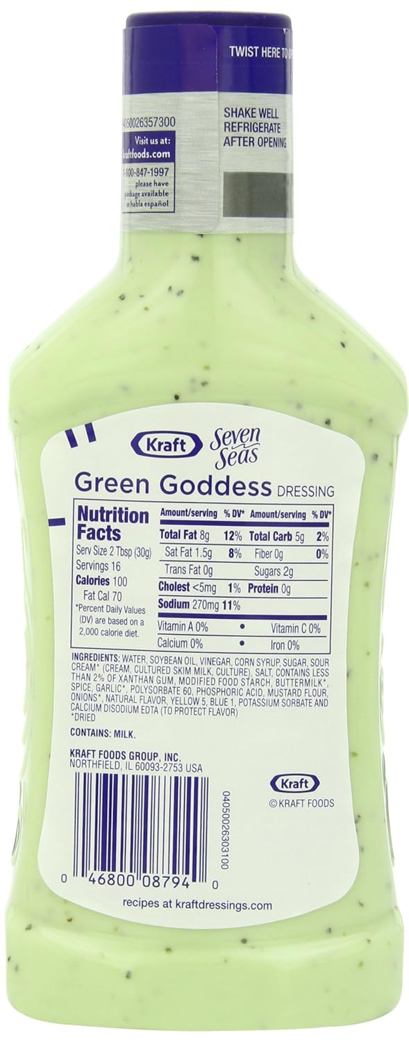 Kraft Green Goddess Dressing Asking List