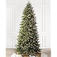 Balsam Hill 8ft Pre-Lit Silverado Slim Artificial Christmas Tree with LED Clear Lights