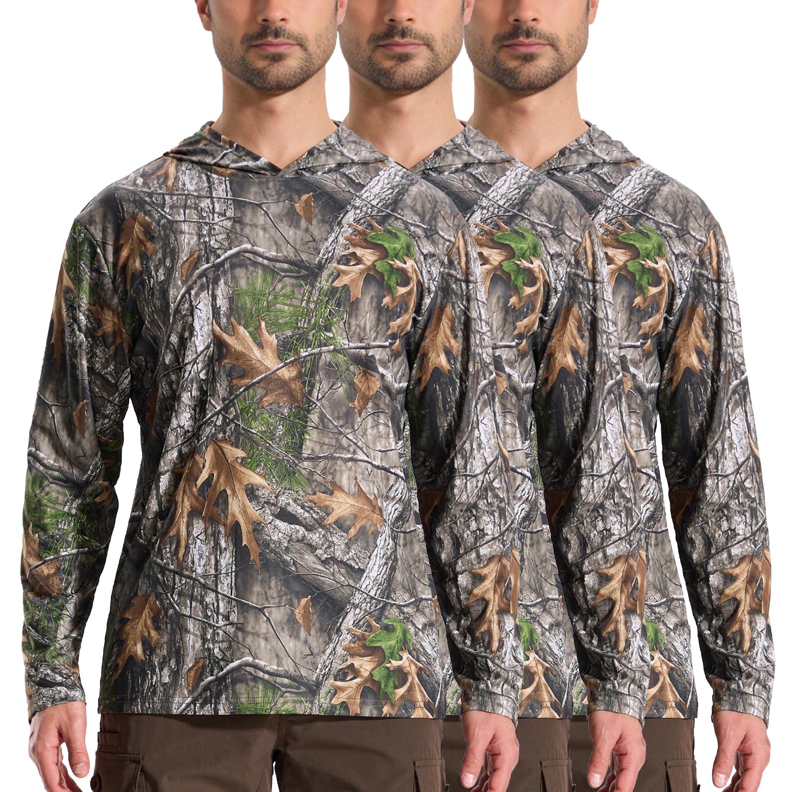 Tongcamo Camo Hoodie Long Sleeves Hunting Shirts