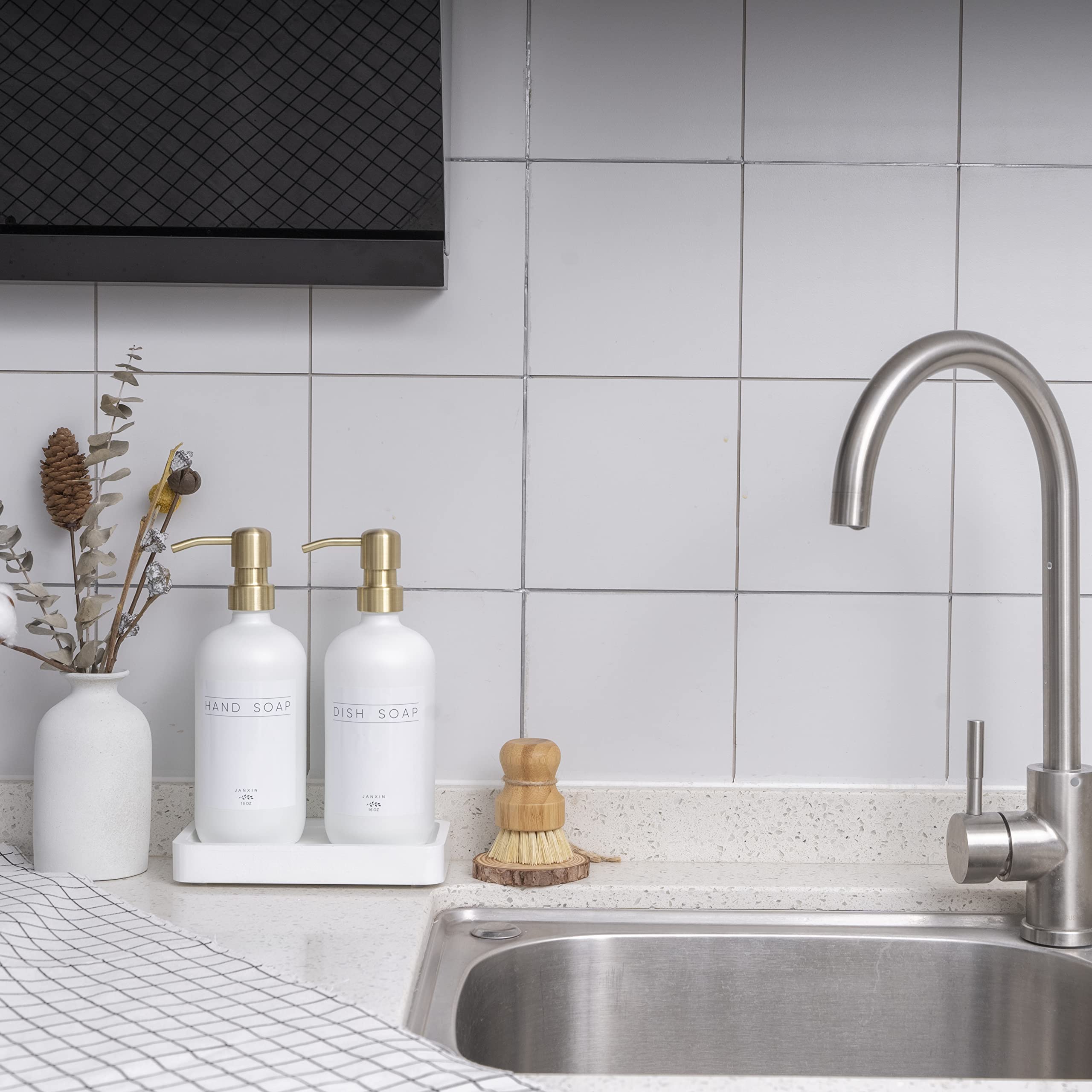 Glass Soap Dispenser