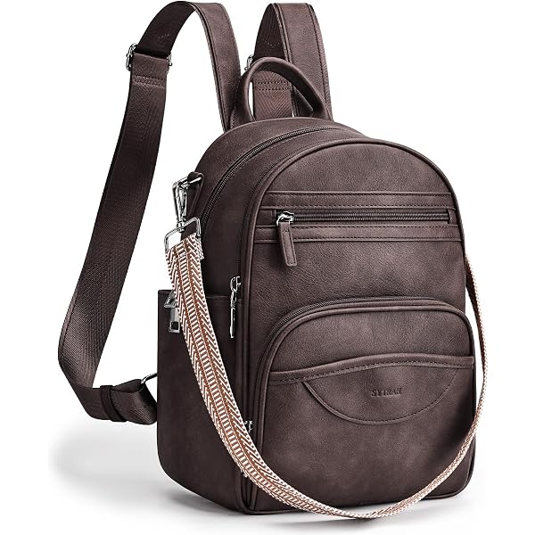 5076 Brown Horse Mini Backpack Purse Travel Bag Lightweight Shoulder Bag FOR U DESIGNS Horse Crossbody Fanny Pack for Women Small  main image 2