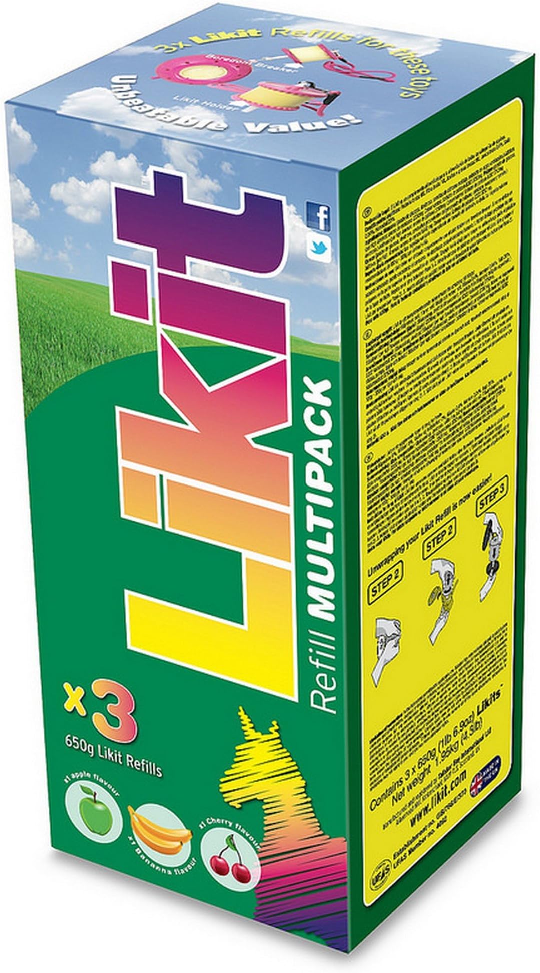 Likit Multipack (3 Pack) (One Size) (Assorted)