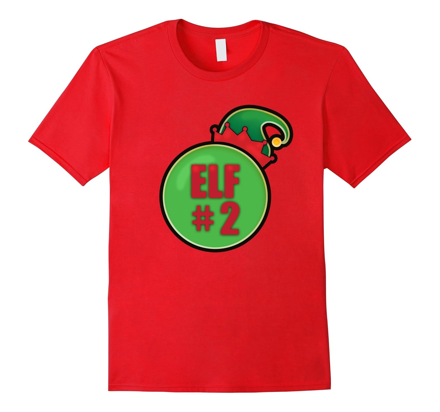 Elf #2 t-shirt. Christmas. men, Women, Boy or Girl. Kids-ANZ