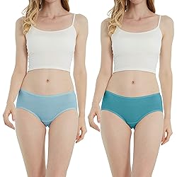 INNERSY Womens Underwear Cotton Hipster Panties