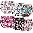 Joyo roy Plastic Diaper Covers Toddler Plastic Training Pants Plastic Underwear Covers for Potty Training Diaper Covers for Girls Rubber Pants for Toddlers Rubber Training Pants for Toddlers 4t