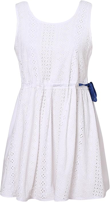 white cotton dress amazon