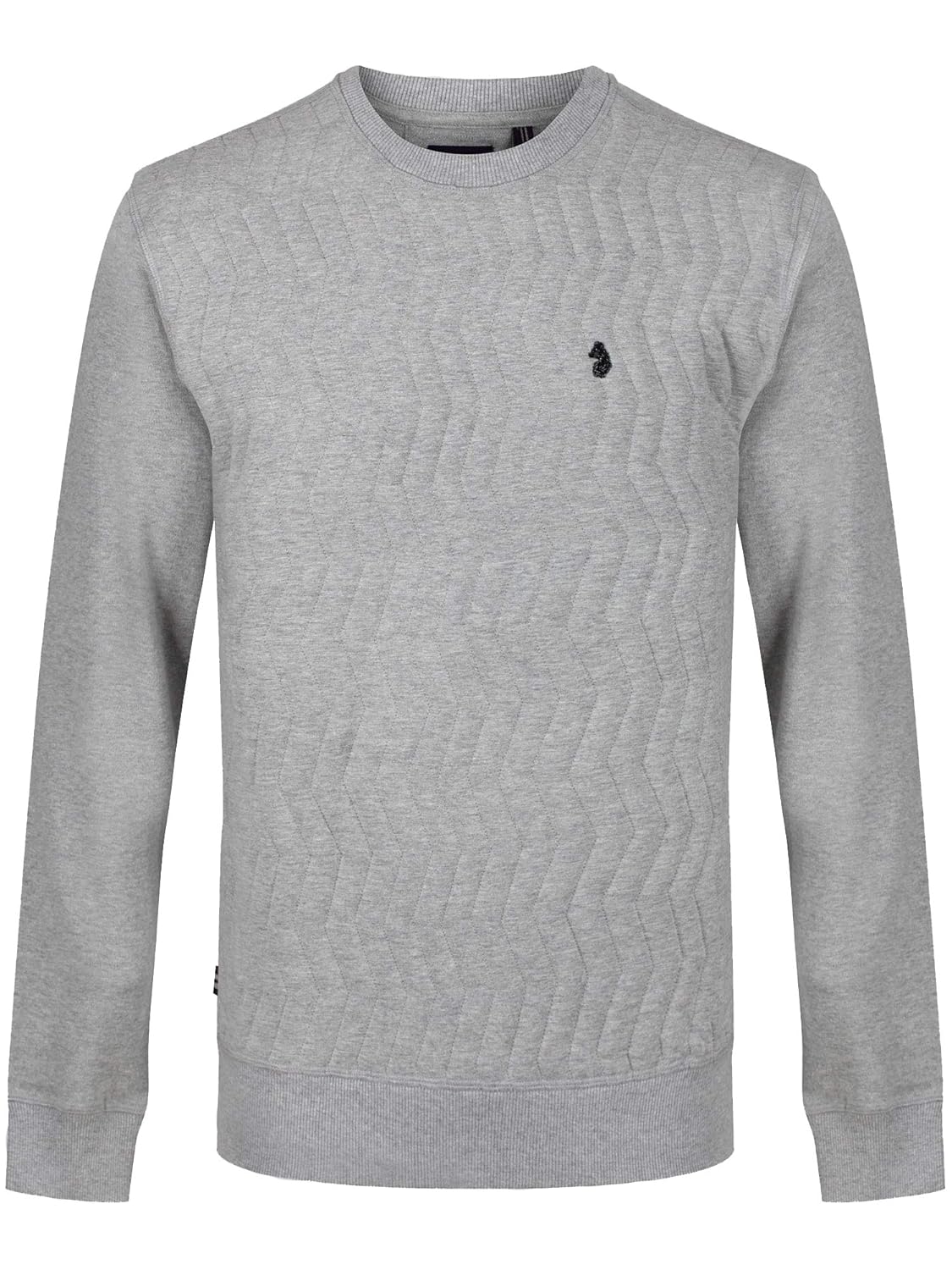 Download Clothing LUKE 1977 Mens Korea Long Sleeve Crew Neck Quilt ...