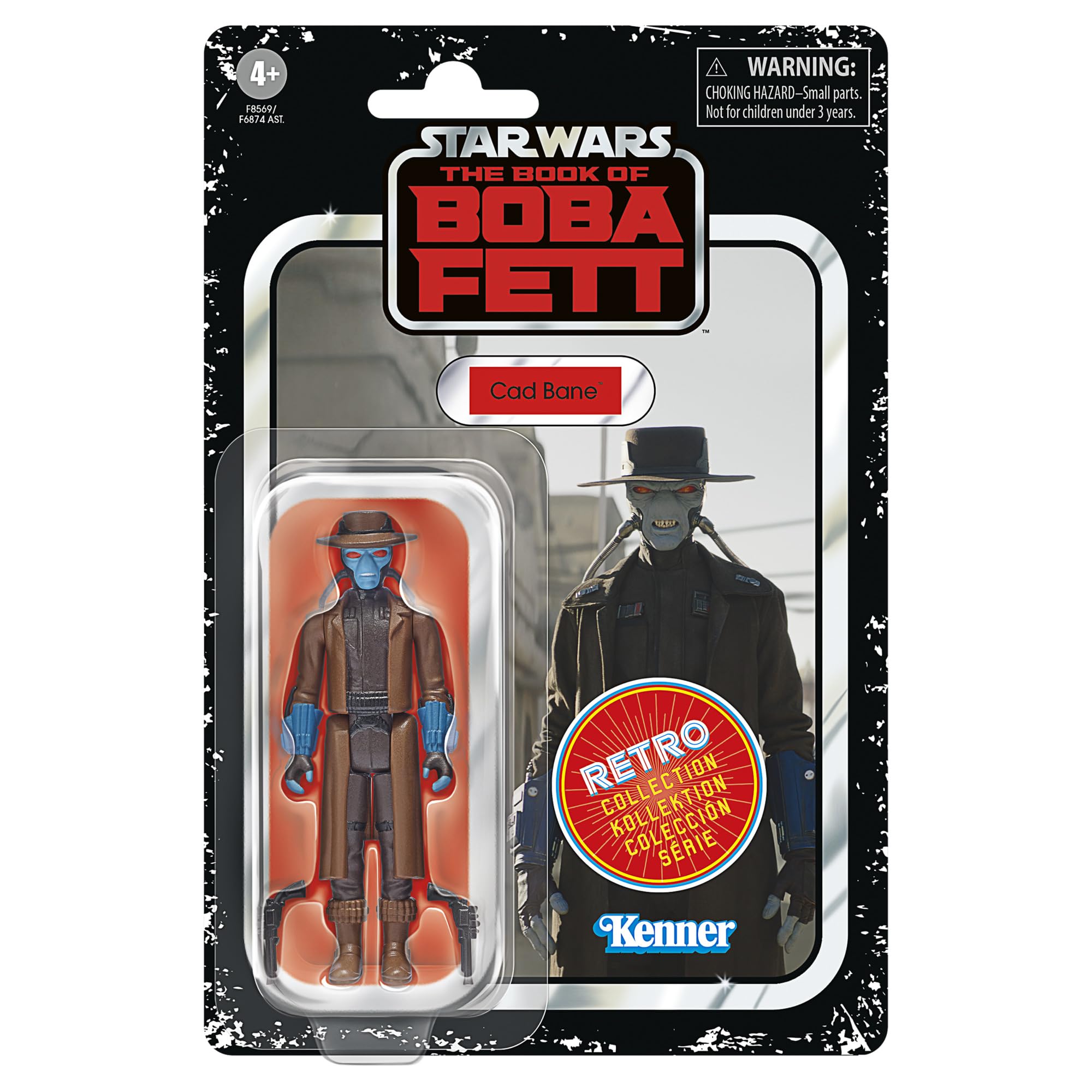 Star Wars Retro Collection Cad Bane, The Book of Boba Fett 9.5-cm Action Figures