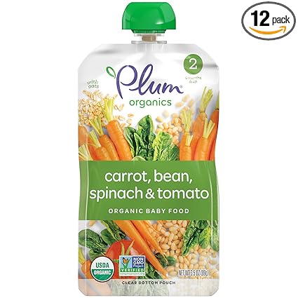 plum organics stage 2 organic baby food