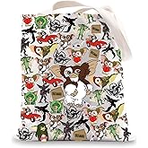 G2TUP Monster Gizmo Tote Bag Mogwai Fans Gift Gizmo Monster Shoulder Bag Midnight Scary Horror Movie Merchandise