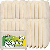 24 Pack Scrub Sponges Kitchen By SCRUBIT, Multi-Purpose Scouring Pads, Non-Scratch Cleaning Sponges for Dishes, Pots &amp; Non-Stick Cookware - Long Lasting Dish Scrubbers for Kitchen, Bathroom &amp; More