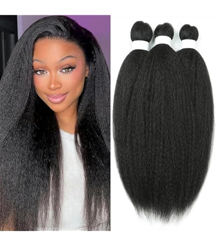 Amazon.com : Kinky straight Vixen Crochet Bundles Hair 18inch