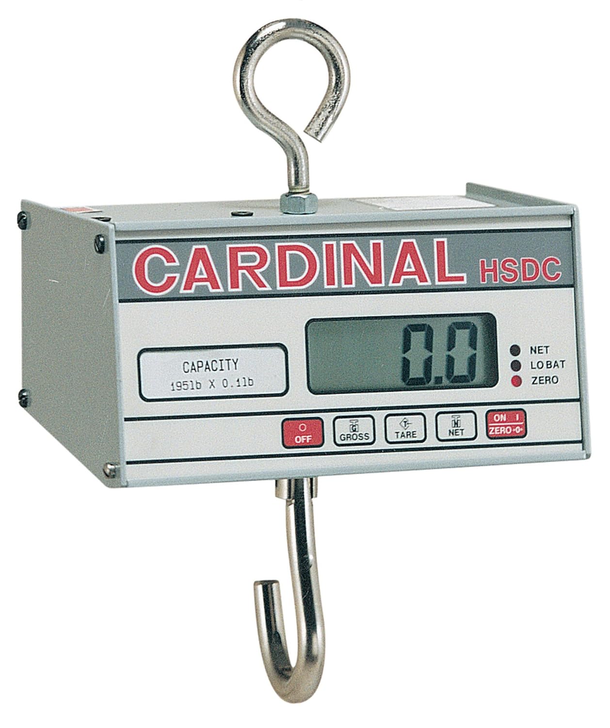 Detecto HSDC100KG Digital Hanging Scale, 100 Kg Capacity top Measuring