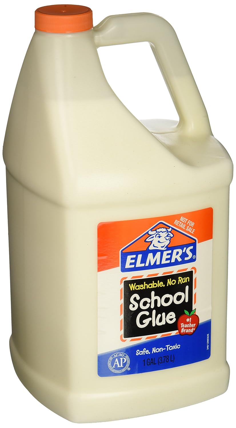 ELMERS BORDEN BORE340 ELMERS SCHOOL GLUE GALLONBOTTLE Amazon.co.uk