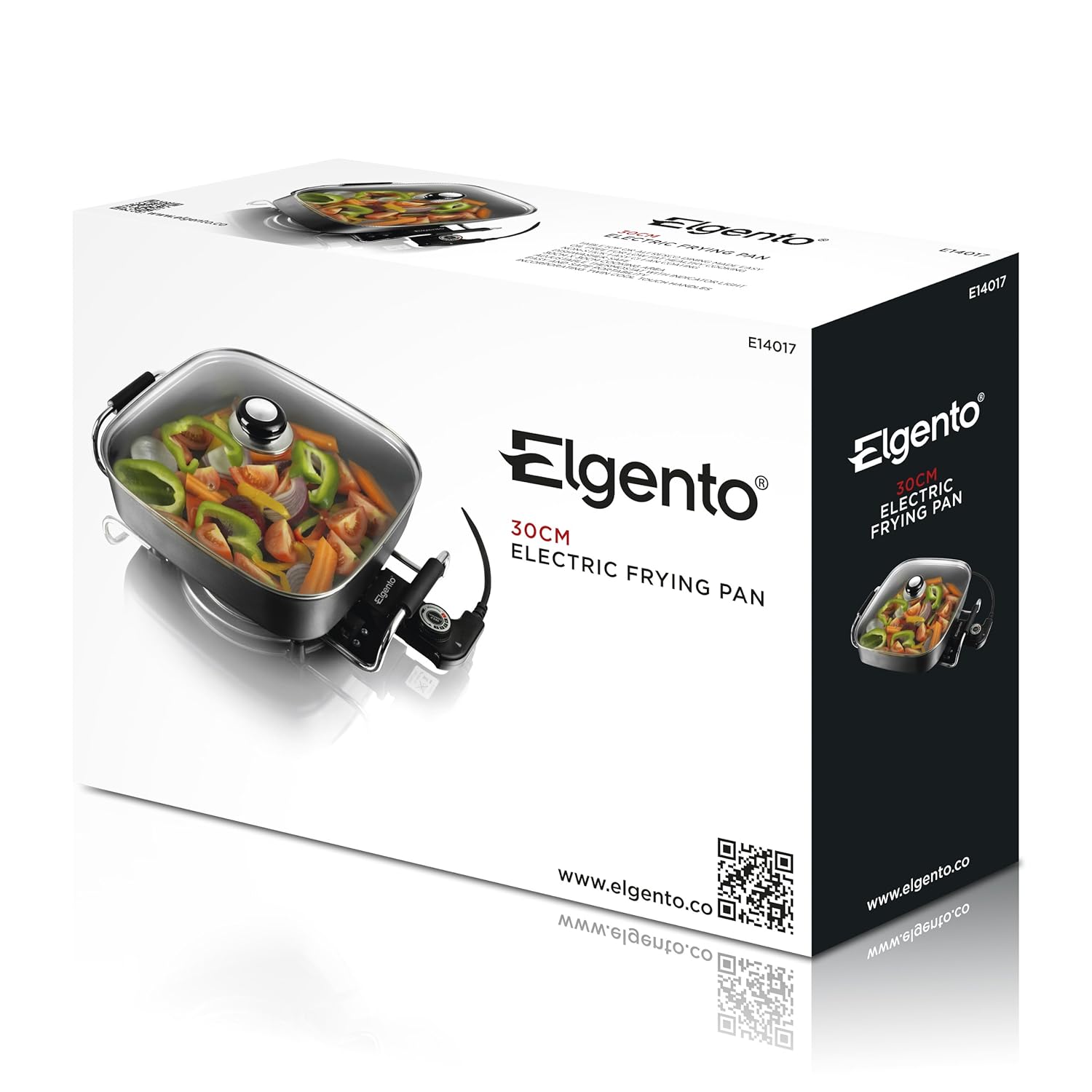 Elgento E14017 Electric Frying Pan, 30 cm Amazon.co.uk Kitchen & Home