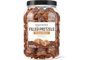 Amazon Grocery, Peanut Butter Filled Pretzels, 44 Oz (Previously Amazon Fresh, Packaging May Vary)