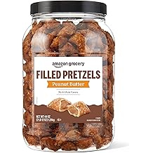 Amazon Grocery, Peanut Butter Filled Pretzels, 44 Oz (Previously Amazon Fresh, Packaging May Vary)
