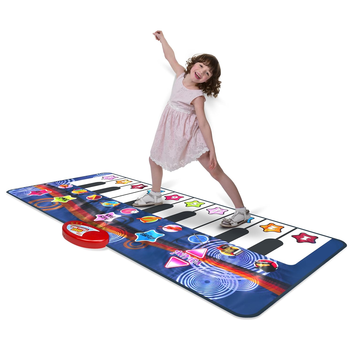 Kidzlane Durable Piano Mat, 10 Selectable Sounds, Play and Record, For Kids 3