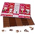 Snoopy Chocolate Variety Gift Box, 5 Gourmet Belgian Chocolate Bars, 1.75oz Each