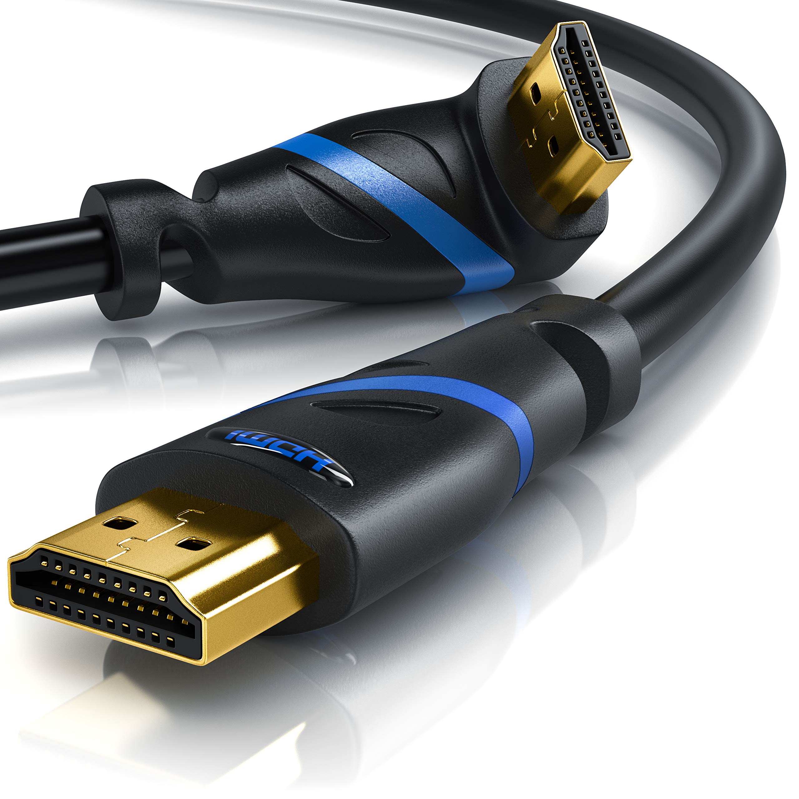 Primewire – HDMI Cabel 8k - 90° angled - 1m - 8 K @ 60 Hz with DSC - 7680 x 4320-3.3 Feet HDMI cable 2.0 2.1 – HDR - 4k HDMI cable – Ultra HD II - Dynamic HDR-10+ - VRR - Dolby Vision