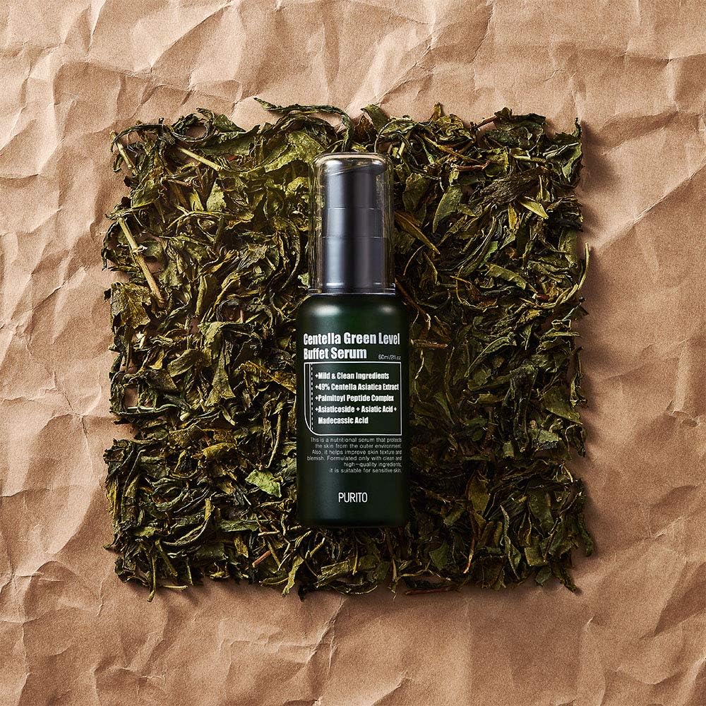 PURITO Centella Green Level Buffect Serum 60ml2 fl oz, serum for face Centella Asiatica,Recovery facial SERUM,vegan - Image 3