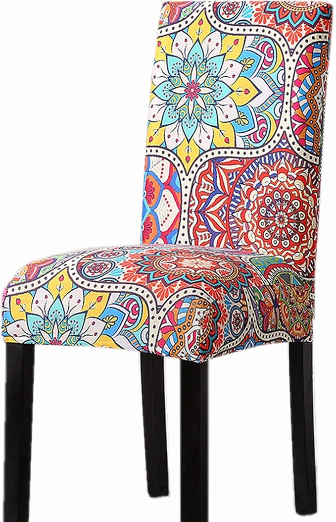 Chair Covers, Stretch Dining Bench Cover for Dining Room,Removable