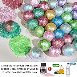 NiHome Edible Food-Grade Glitter Powder Glimmer