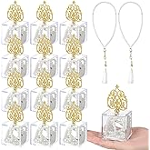 Yinkin 12 Set Ramadan Eid Gifts Bulk Muslim Prayer Beads Eid Mubarak Party Favors Gifts Islamic Party Supplies 99 Beads Religious Jewelry Favors for Ramadan Wedding Islamic Festival Birthday