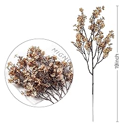 Sggvecsy 15 Pcs Babys Breath Artificial Flowers
