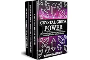 Crystal Healing Book Box Set: Learn Chakra Healing, Manifest with Crystal Grids, Energy Healing and Spiritual Psychic Protect