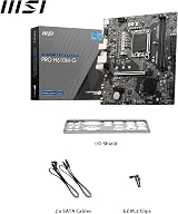 MSI PRO H610M-G Micro-ATX Motherboard LGA 1700 DDR5 PCIe 4.0 Gen3 M.2 view 7