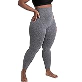 SHAPERMINT High Waisted Tummy Control Compression Leggings for Women - Petite to Plus Size Womens Leggings Non See Through