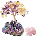 mookaitedecor Citrine & Amethyst Crystal Money Tree
