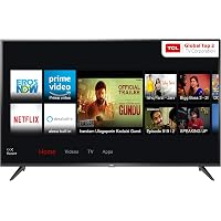 TCL 107.88 cm (43 inches) 4K Ultra HD Smart LED TV 43P65US-2019 (Black) | Built-In Alexa
