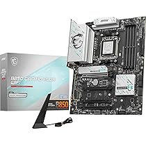 MSI Placa-mãe B850 Gaming Plus WiFi, ATX - Suporta processadores