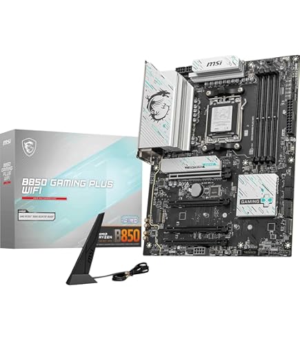 MSI B840 GAMING PLUS WIFI マザーボード Amazon | MSI B840 Gaming Plus WiFiマザーボード、ATX - AMD