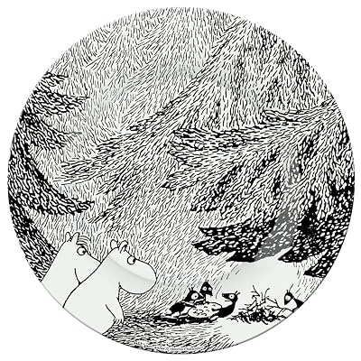 Petit Jour Paris Moomin Plate - The Meeting