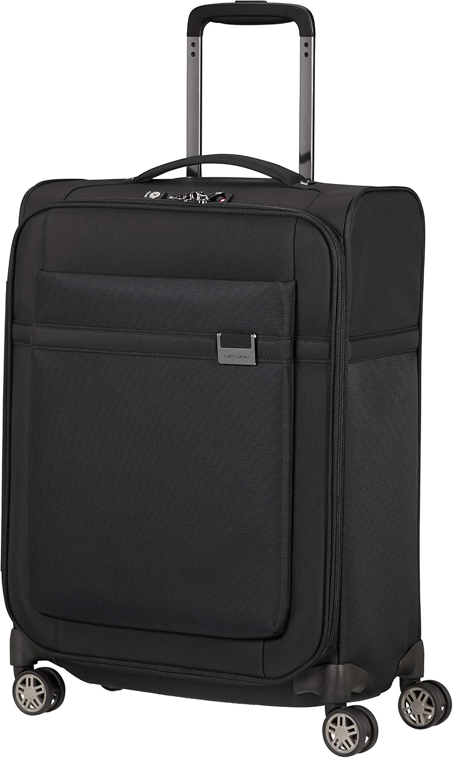 Samsonite Airea - Spinner S, Hand Luggage, 55 cm, 41 l, black (black), S (55 cm - 41 L)