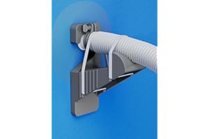 SHAPON 2Pcs Swimming Pool Pipe Holders, Above Ground Pool Accessories Compatible with Intex Pools, Pool Hose Support Bracket 