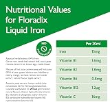 Salus Floradix Liquid Iron 250ml with Vitamin C & B-Complex Vegetarian view 7