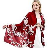 Gragengs Women Silk Scarves Long Satin Lightweight Outdoor Shawl Wraps Printed Head Scarf 70''X35''