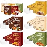 AmazingSpark 20 Pcs Thanksgiving Appreciation Gift Bags Bulk Thank You Paper Goodie Treat Bags with Handles Fall Party Favor for Employee Coworker Staff Nurse Team Appreciation Gift Wrapping