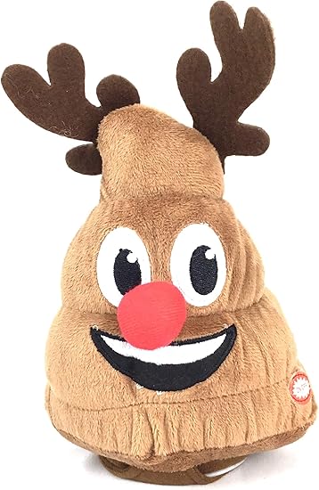 pooping reindeer toy