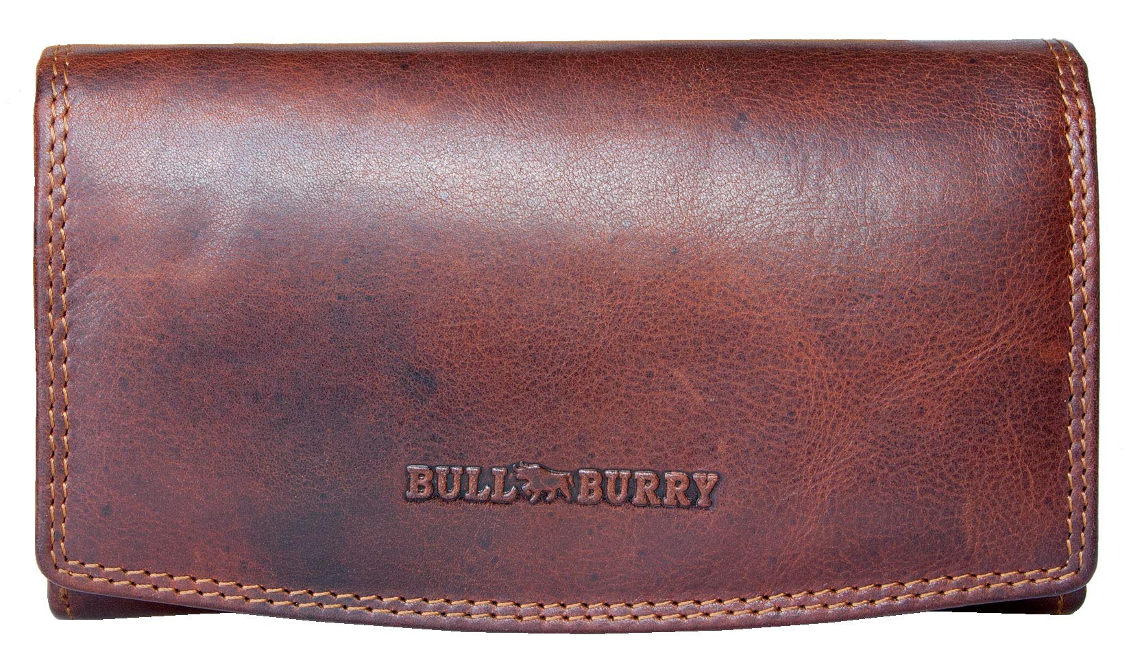 Bull Burry Spacious RFID Leather Wallet Whole Made of a Strong Genuine Cowhide