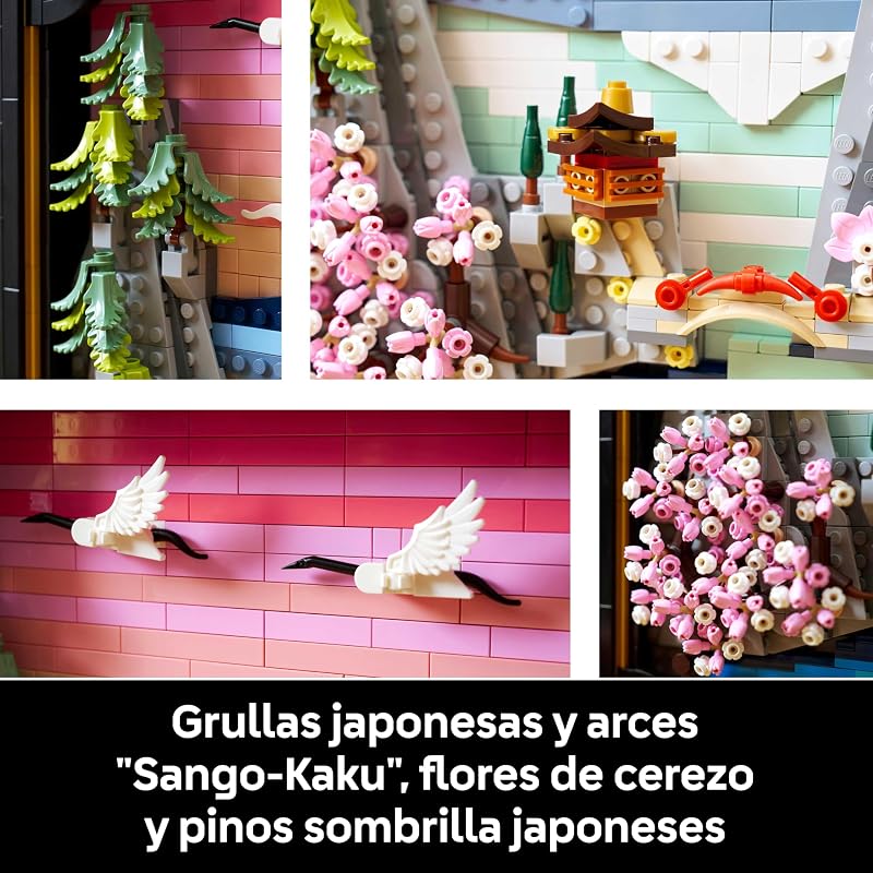 Art Paisaje Japonés con Cerezos en Flor 31218
